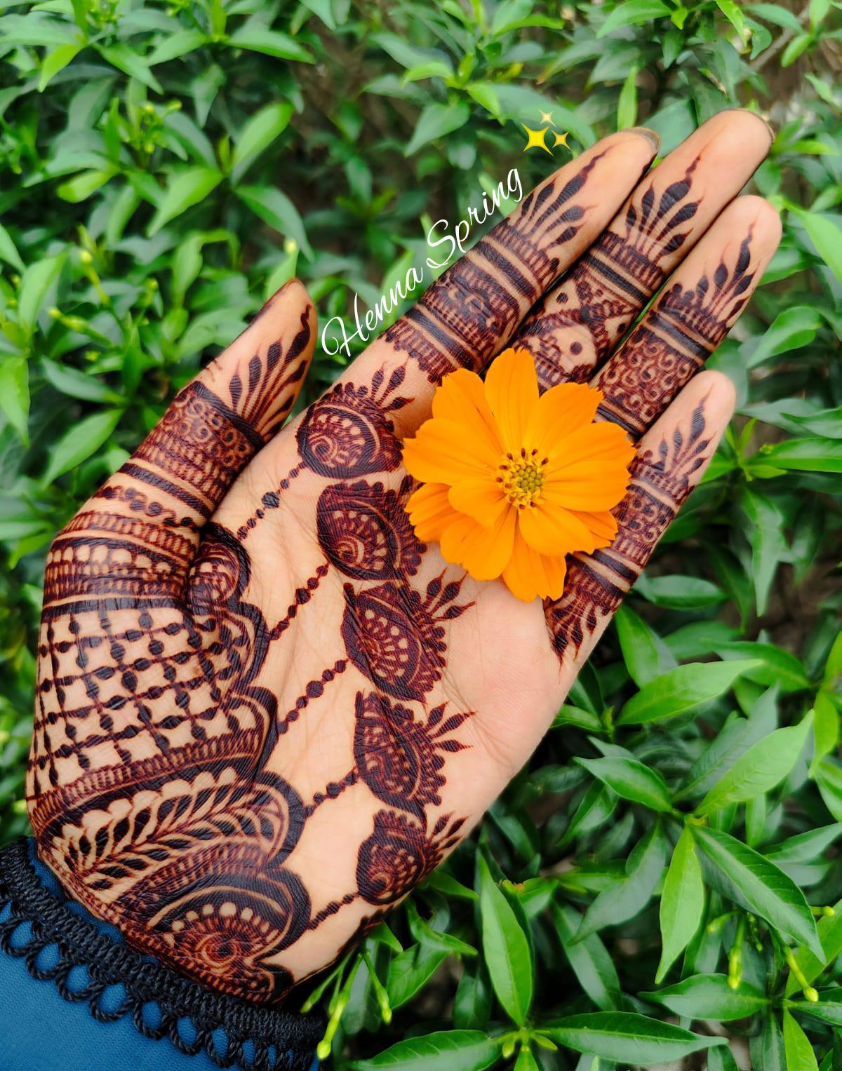Bridal Mehedi Design